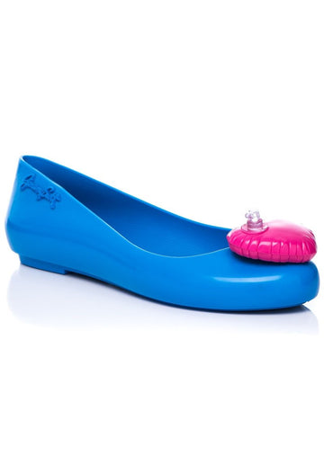 Melissa Space Love + Jeremy Scott (Blue/Pink)