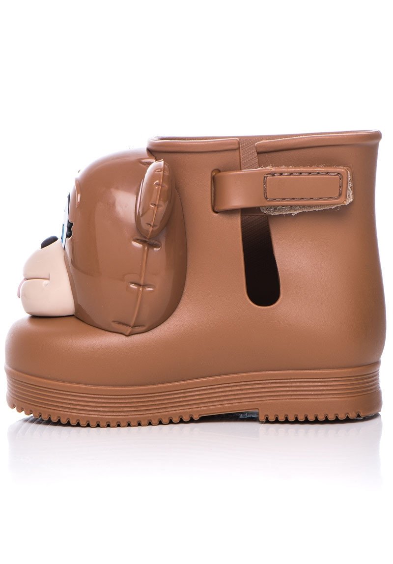 Mini Melissa Monkey Boot + Jeremy Scott (Brown)
