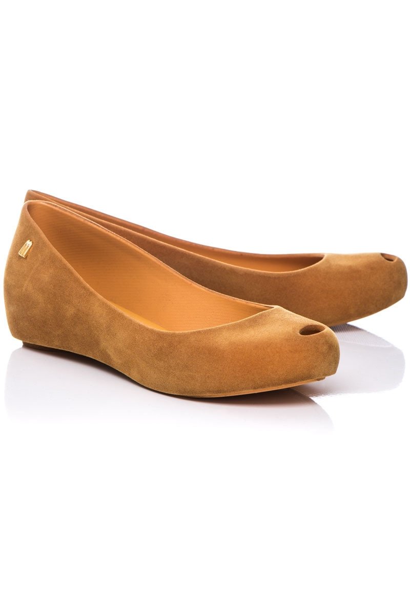 Melissa Ultragirl Flocked (Caramel)
