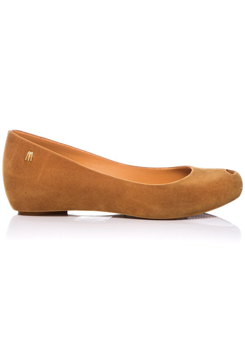 Melissa Ultragirl Flocked (Caramel)