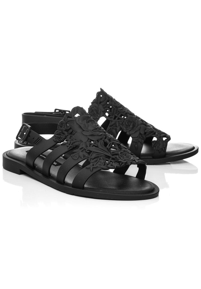 Melissa Boemia Flower + Alexandre Herchcovitch (Black)