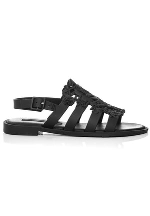 Melissa Boemia Flower + Alexandre Herchcovitch (Black) - MDreams Malaysia