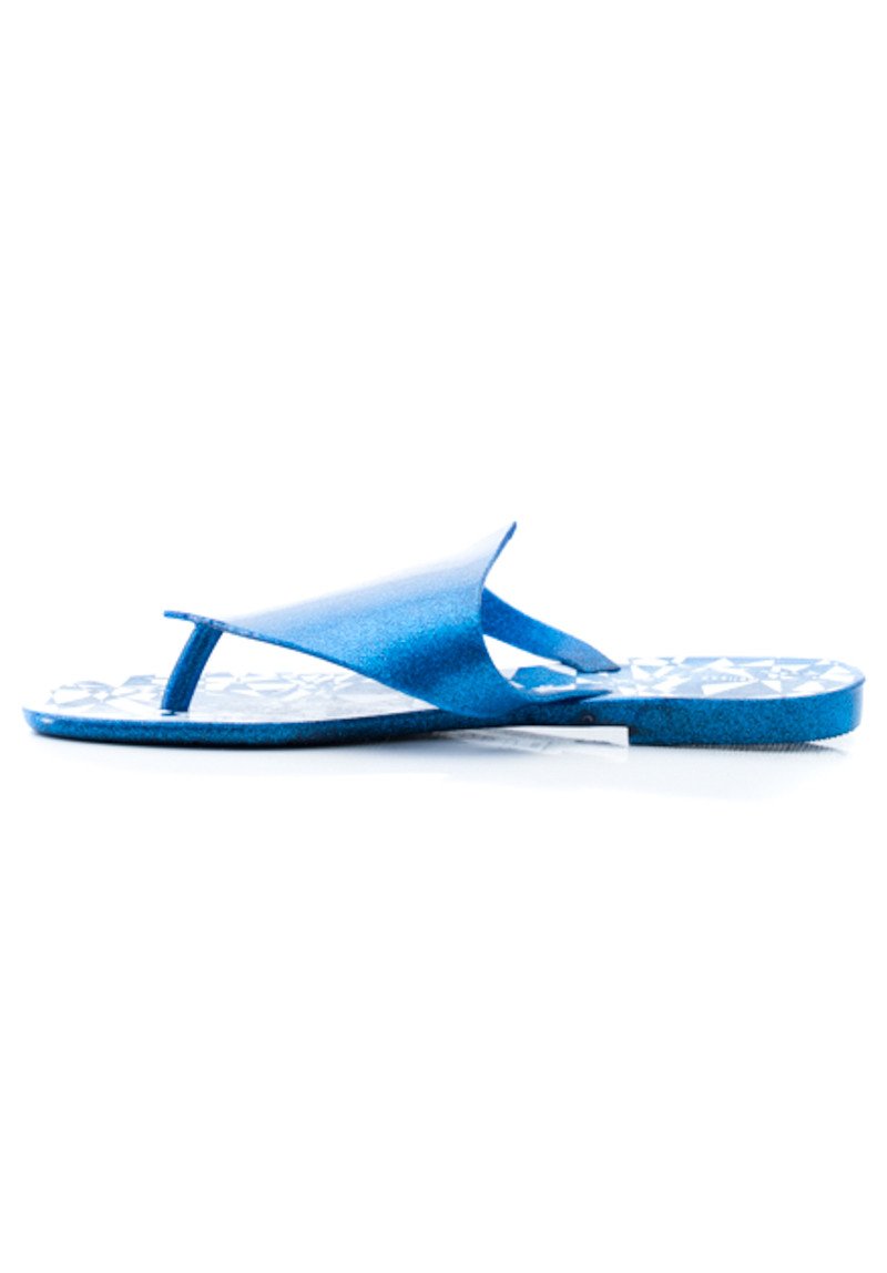 Melissa Aileron Flip Flop + Gareth Pugh (Blue White)
