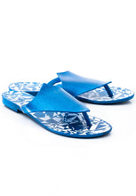 Melissa Aileron Flip Flop + Gareth Pugh (Blue White) - MDreams Malaysia