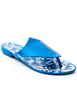 Melissa Aileron Flip Flop + Gareth Pugh (Blue White) - MDreams Malaysia