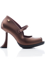Melissa Upside Down Heel + Karl Lagerfeld (Bronze)