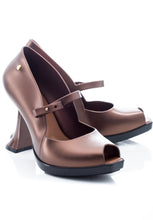 Melissa Upside Down Heel + Karl Lagerfeld (Bronze)