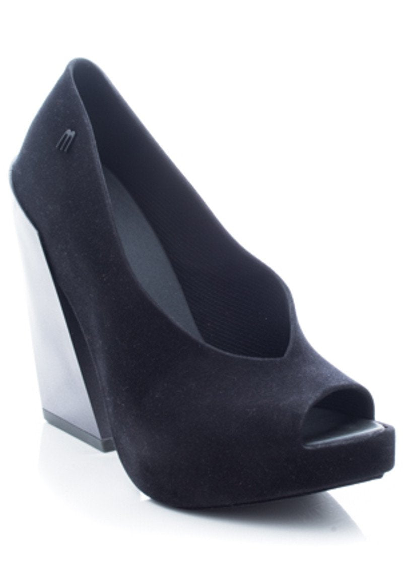 Melissa Boho (Black Flocked)