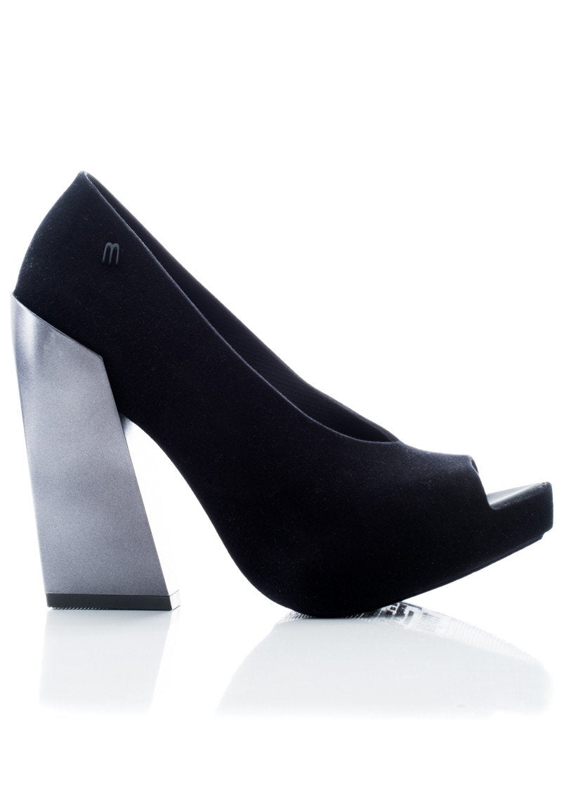 Melissa Boho (Black Flocked)