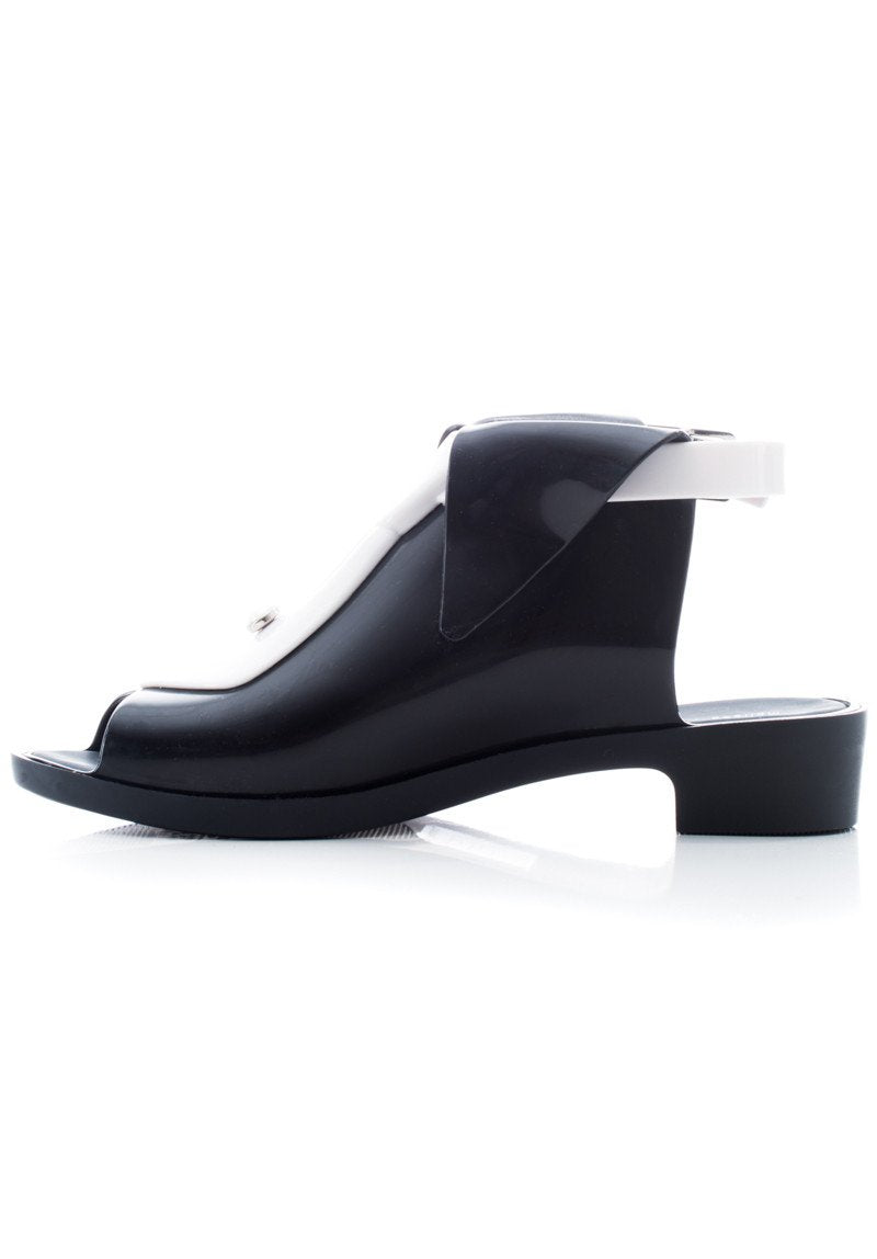 Melissa Black Tie + Karl Lagerfeld (Black White)