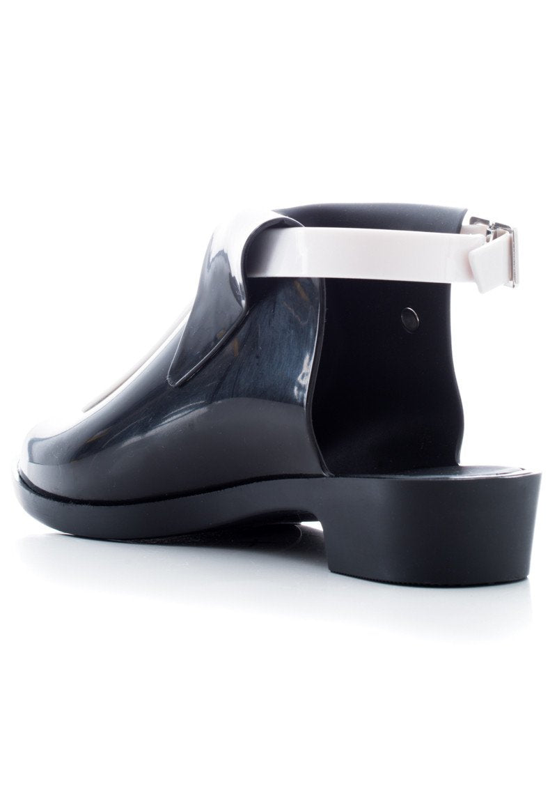 Melissa Black Tie + Karl Lagerfeld (Black White)