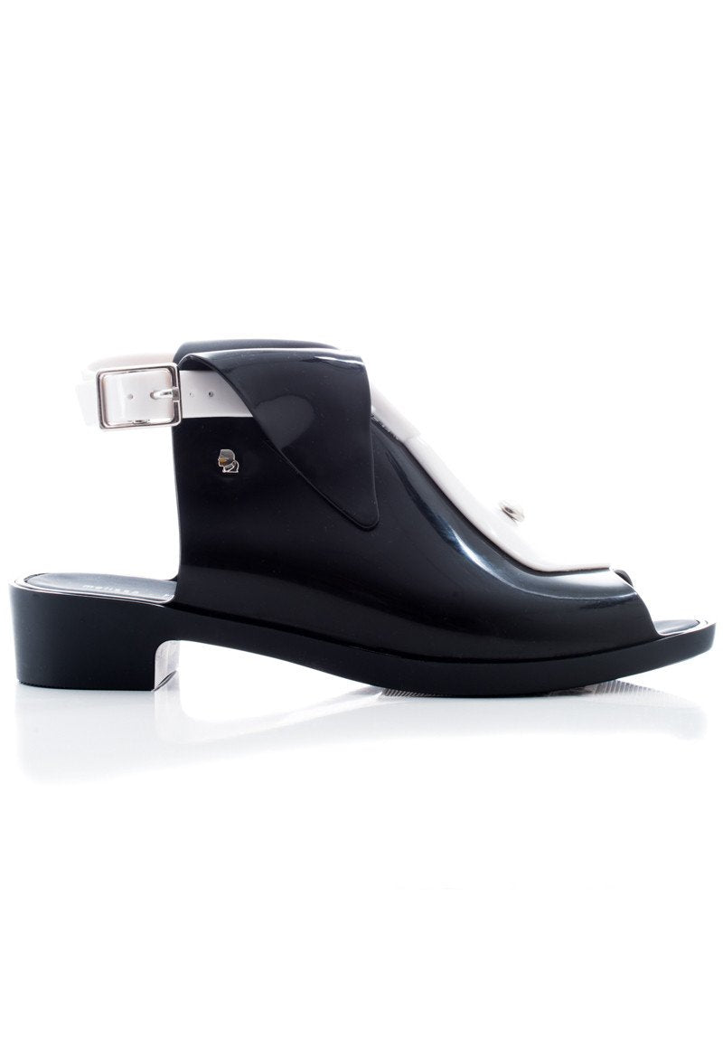 Melissa Black Tie + Karl Lagerfeld (Black White)