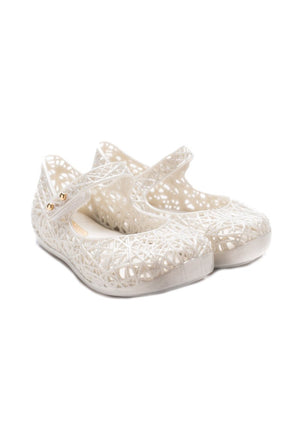 Mini Melissa Campana Zig Zag VI (White)