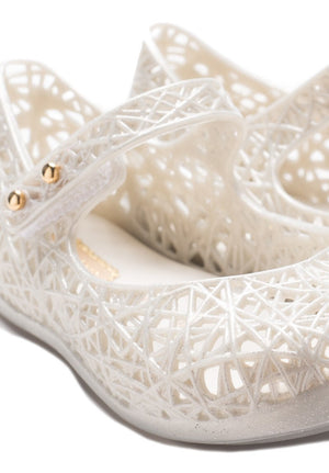 Mini Melissa Campana Zig Zag VI (White)