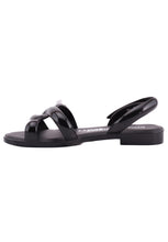 MELISSA TUBE SANDAL + JEREMY SCOTT (Black)