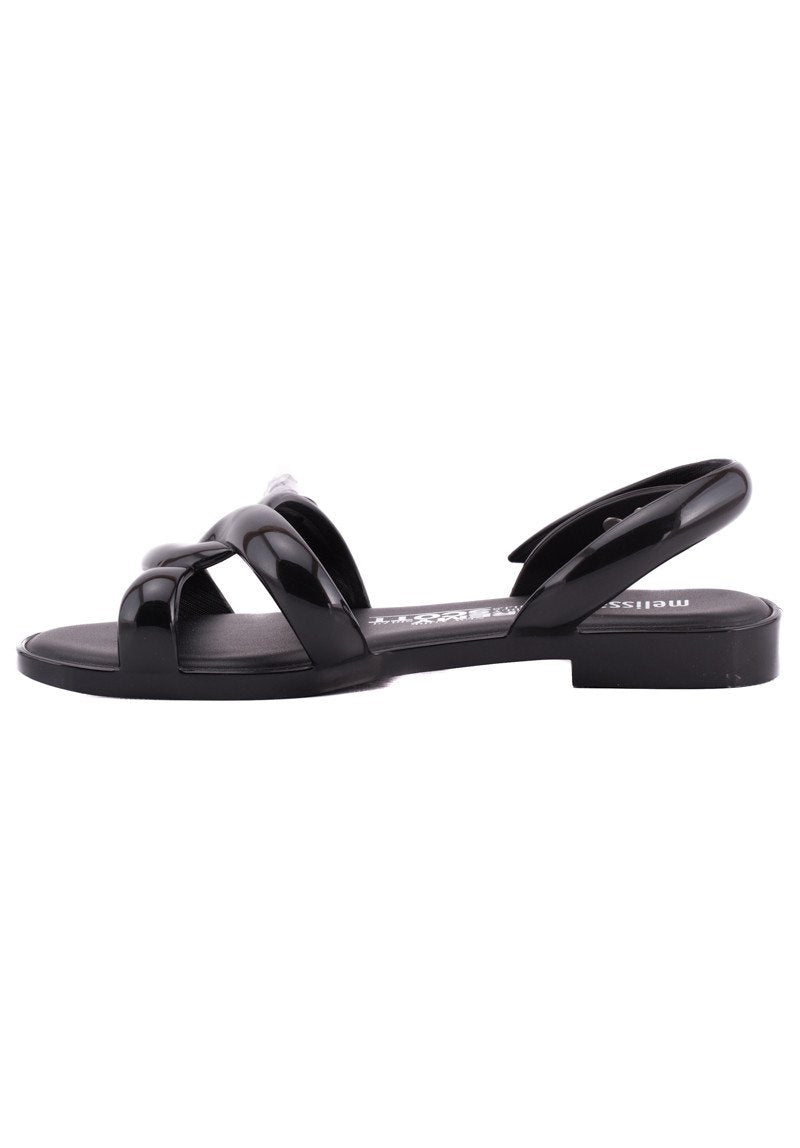 MELISSA TUBE SANDAL + JEREMY SCOTT (Black)