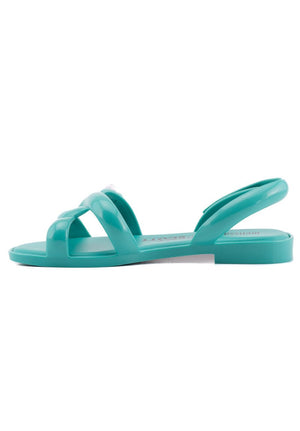 MELISSA TUBE SANDAL + JEREMY SCOTT (Green)