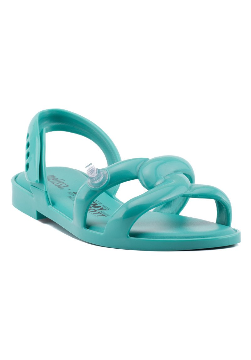 MELISSA TUBE SANDAL + JEREMY SCOTT (Green)