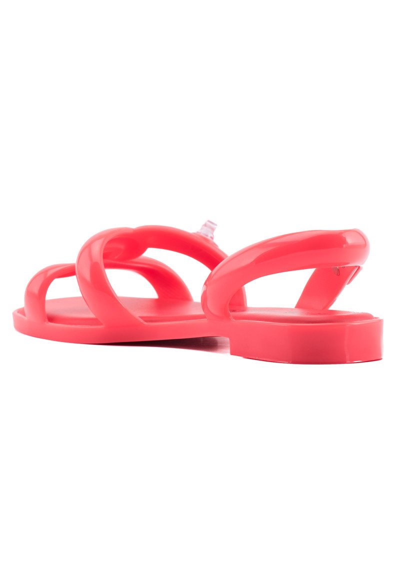 MELISSA TUBE SANDAL + JEREMY SCOTT (Neon Orange)