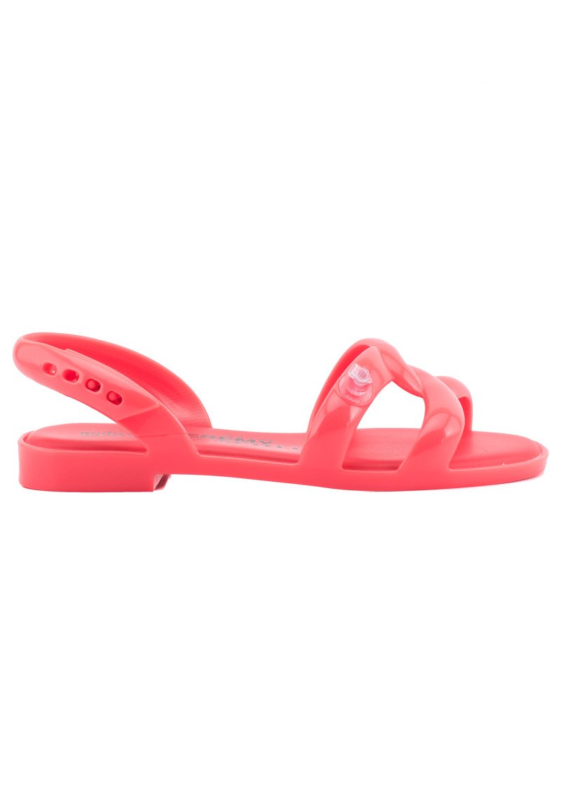 MELISSA TUBE SANDAL + JEREMY SCOTT (Neon Orange)