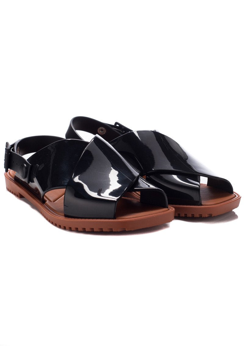 Melissa Sauce Sandal (Black Brown)