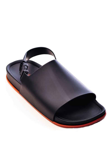 Melissa Beach Slide Sandal Ad (Black/Brown)
