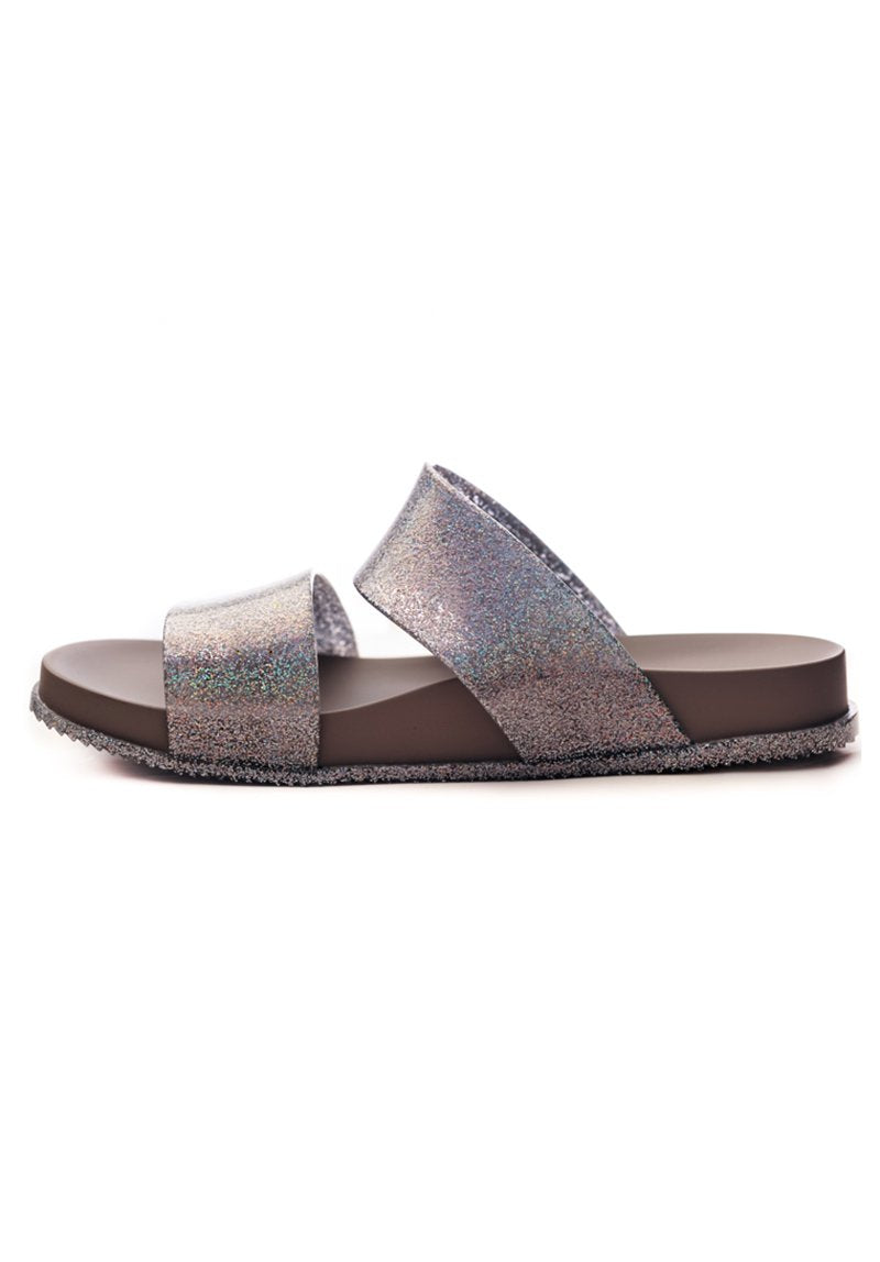 Melissa Cosmic Ad (Mixed Silver Glitter)