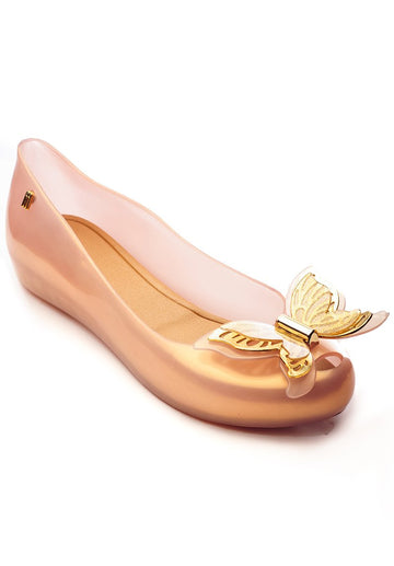 Melissa Ultragirl Fly Ad (Pearlized Beige)