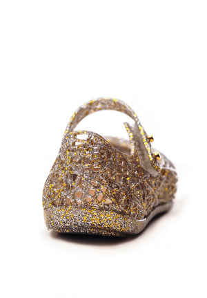 Mini Melissa Campana Zig Zag Bb (Mixed Golden Glitter)