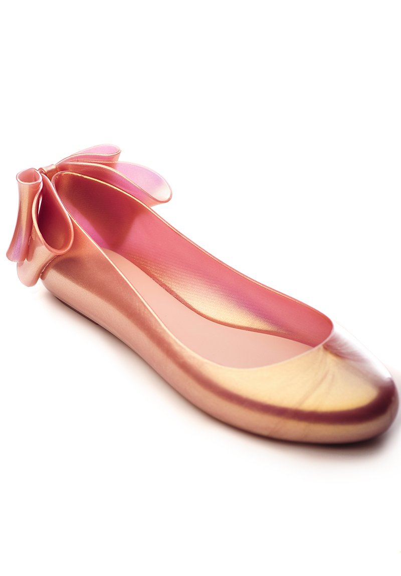 Melissa Space Love Bow Ad (Metallic Pink)