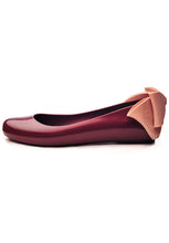 Melissa Space Love Bow Ad (Burgundy/Pink)
