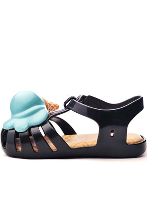 Mini Melissa Aranha X Bb (Black/Blue)