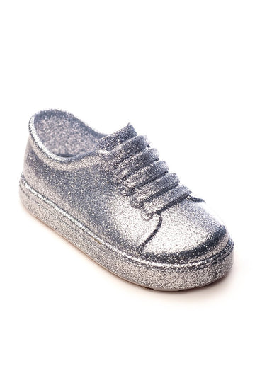 Mini Melissa Be Bb (Silver Glitter)