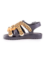 Mini Melissa Flox + Jeremy Scott (Black)