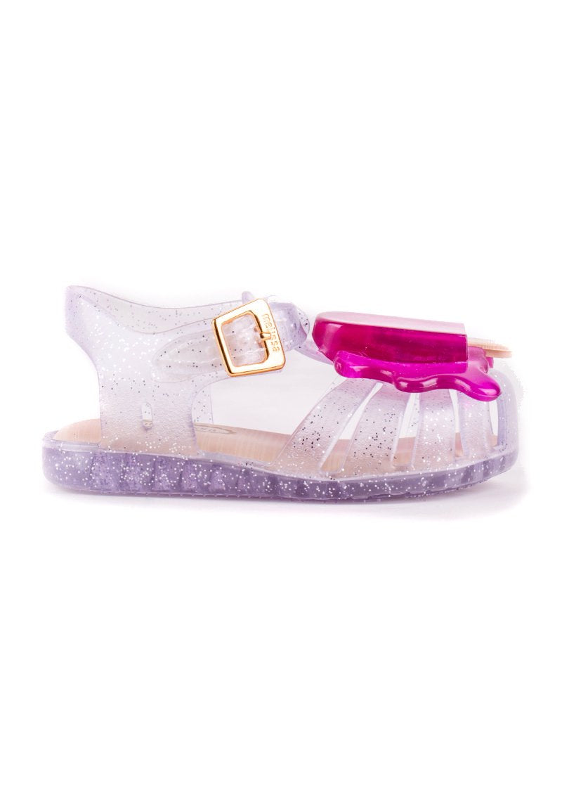 Mini Melissa Aranha VIII (Clear Pink)
