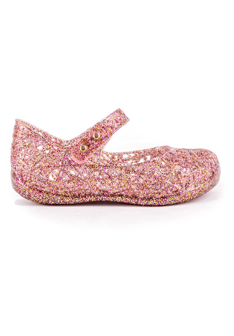 Mini Melissa Campana Zig Zag Bb (Mixed Pink Glitter)