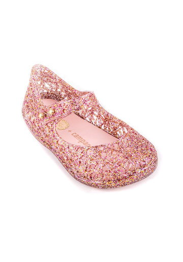 Mini Melissa Campana Zig Zag Bb (Mixed Pink Glitter)
