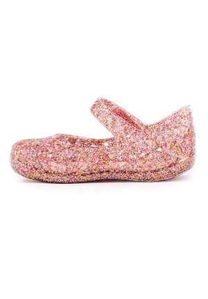 Mini Melissa Campana Zig Zag Bb (Mixed Pink Glitter)