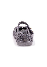 Mini Melissa Campana Zig Zag VI BB (Black/Silver Glitter  )